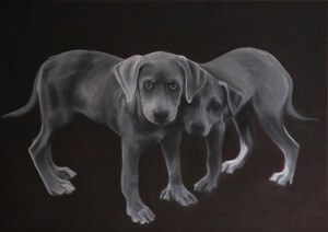 maite sanchez painting perros 003