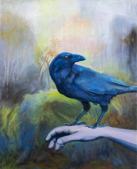 maite_sánchez_2025_selfportrait_crow